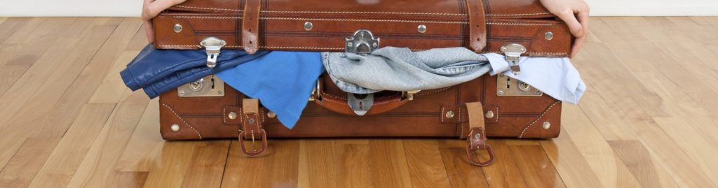 Never pack too much- travel packing tips