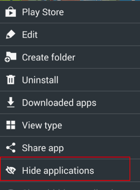 Hide Apps From App Drawer In Android Phone
