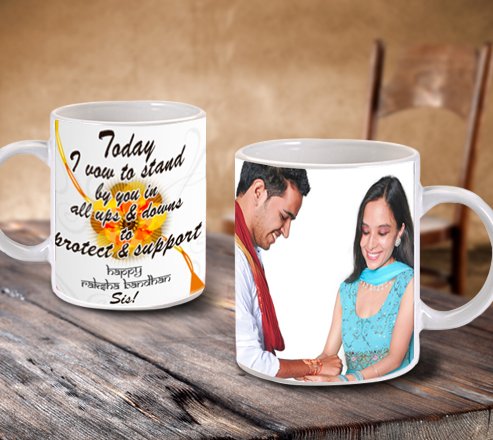 Personalized Crockery for sister